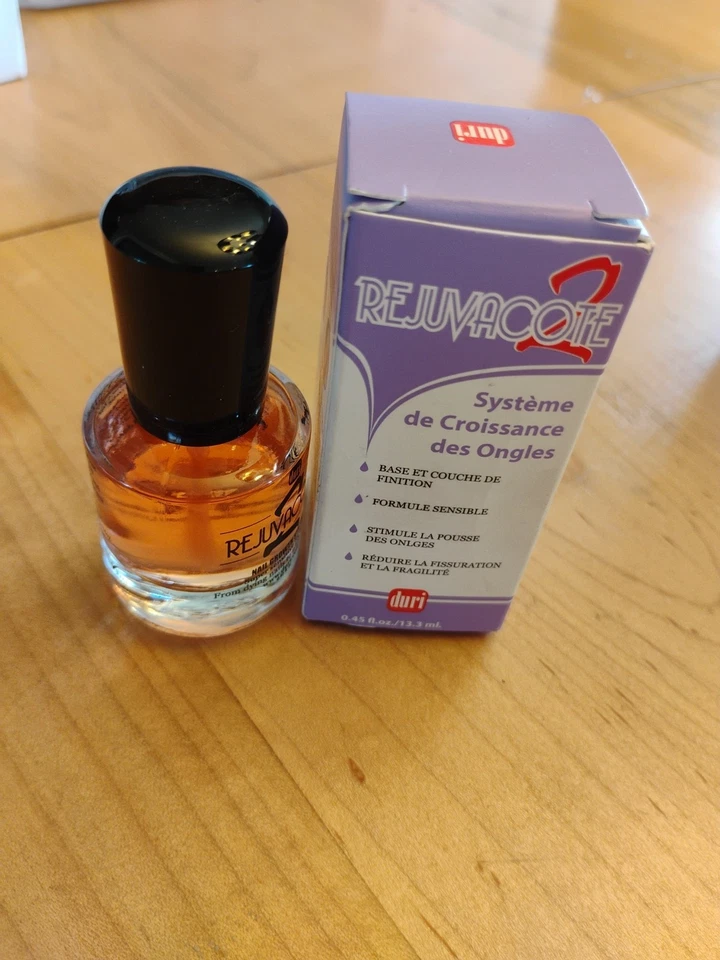 Sistema de crecimiento de uñas Duri Rejuvacote 2 (paquete de tres) fórmula sensible nuevo en caja Foto 2 de 4
