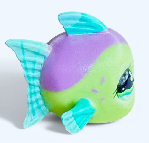 Figurine Little Pet Shop - Hippocampe #1314 Avec Sa Bouée - Seconde Main