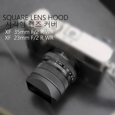 Metal Square Lens Hood fit for Fujifilm XF 35mm F2 R WR, XF 23mm F2 R WR