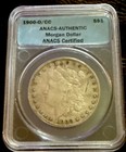 1900-O / CC Morgan Silver Dollar ANACS Certified AUTHENTIC $1 — photo 1