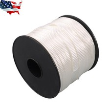 Polyester Pull Tape, 3/4" x 265' Mule Tape Flat Rope, 2500 lbf Tensile Capacity