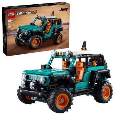 Best Seller LEGO Technic Jeep Wrangler Rubicon SUV 42227 Model Car Building Toy