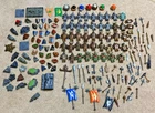 Mega Bloks Dragons Krystal Wars Figures Weapons Shields Flags Buildings Job Lot