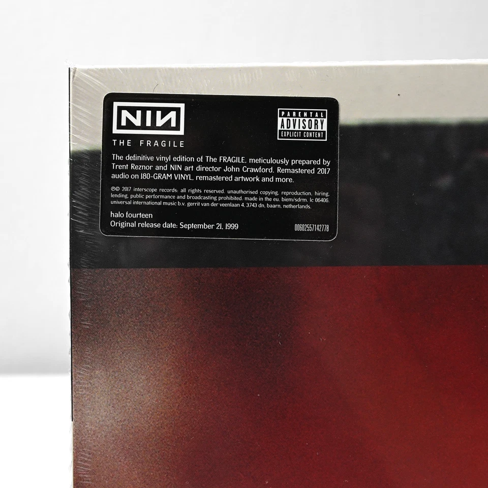 Nine Inch Nails The Fragile Definitive Ed Remastered 180G Vinyl 2017 Sealed 3LP - Image 2 of 4