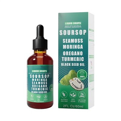Vyxion Soursop Bitters Liquid Drops 10 in 1 Herbal Extracts for Overall Health