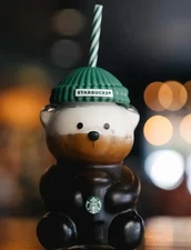 Starbucks 2026 Glass Bearista Cup Limited Edition Bear Tumbler Chrismas GIFT
