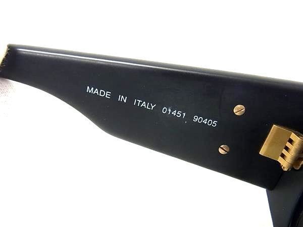 CHANEL Coco Mark Sunglasses 01451 90405 Black Plastic Unisex Gold