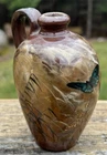 Antique 1883 Rookwood Pottery Handled Butterfly Jug By Matthew Andrew Daly 4.75”