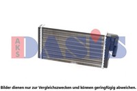 WäRmetauscher Innenraumheizung AKS Dasis 489040N FüR C3 4B5 100 Audi 4B2 A6 C5