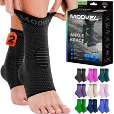 Foot  Ankle Brace Socks for Sprained Ankle Compression Sleeve - Plantar Fasc...