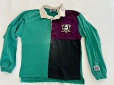Vintage MIGHTY DUCKS Colorblock L/S Collared Shirt XL 14/16 Boys Teens 90's