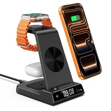 Wireless Charger, 3 in 1 Charging Station