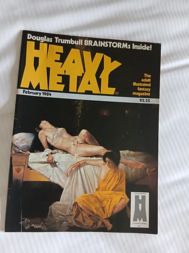 HEAVY METAL The Adult Illustrated Fantasy Magazine, Feb 1984,Jodorowsky,2001