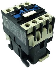 Telemecanique LC1-D2510-F7 25 A IEC Contactor w/ LA4DA1U Suppressor Module