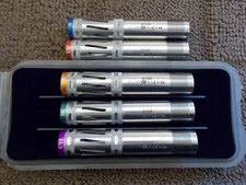 SET OF 5 BRILEY HELIX PORTED BROWNING INVECTOR + PLUS CHOKE TUBES WITH CASE