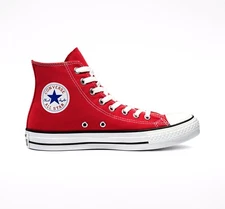 Converse Chuck Taylor All Star Hi High Top Shoes - Red