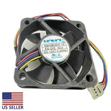New Car Audio Cooling Fan For NONOISE G5015M12D1+6 12V 0.2A 4-Pins 50*50*15mm