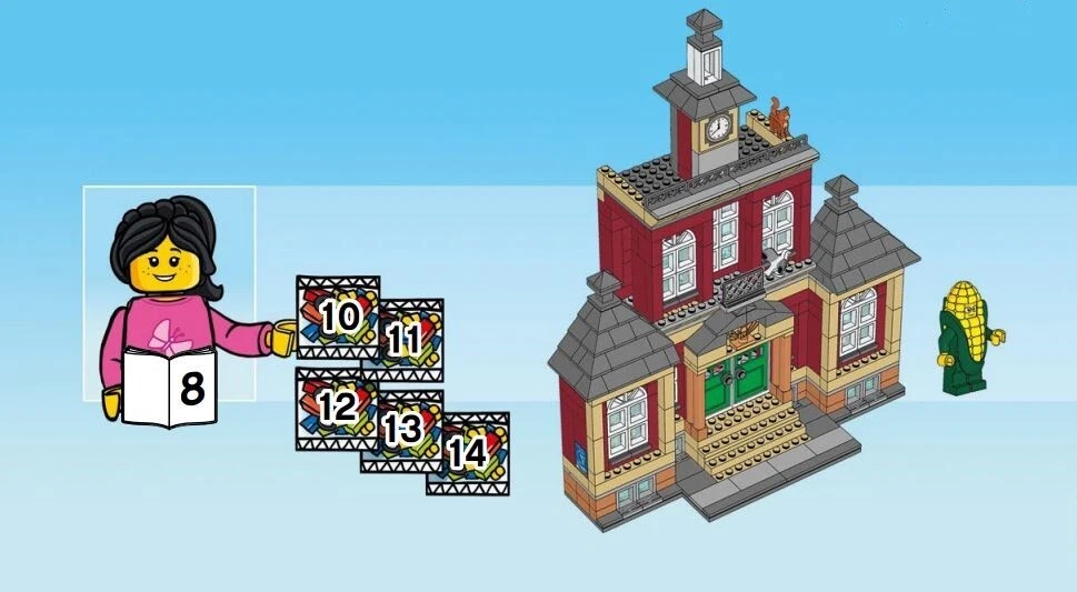 Lego town hall ebay sale