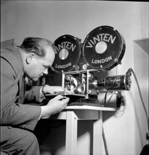 Culture advertisment and animation film studio Julius Pinschewe 1949 Old Photo 3