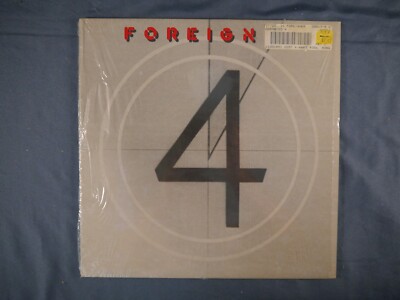 FOREIGNER- ''4''     VINYL LP     1981  1ST US PRESS   SHRINK