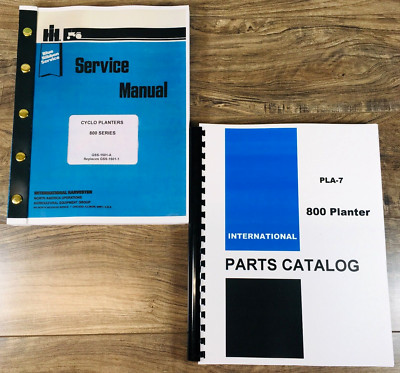 International 800 Series Cyclo Planter Service Repair Shop Manual Parts Catalog