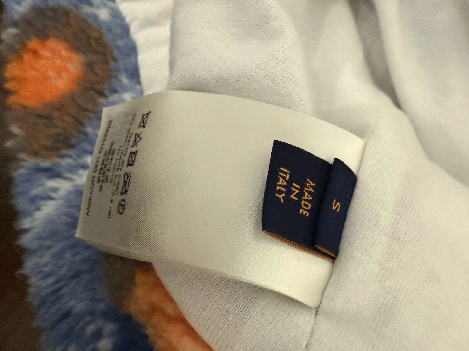 LOUIS VUITTON（LV） Giacca blusa pile mimetico jacquard monogramma Louis Vuitton originale 1AAU8M SMALL