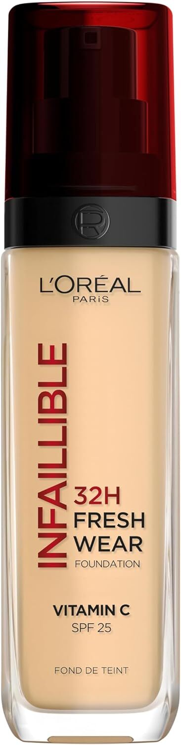 L'ORÉAL PARIS A9601903 FONDOTINTA LIQUIDO INFAILLIBLE 32H, COPRENTE A LUNGA TENU