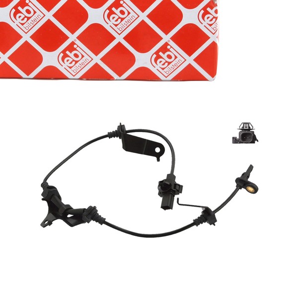 febi 106345 ABS Sensor Raddrehzahl FüR Honda Accord Viii CU CW Vorne Rechts-image