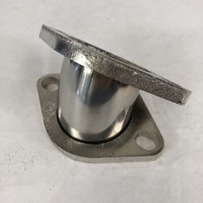 2.25 To 2.25 45-degree 2 Bolt Flange Exhaust Muffler Pipe Flange Mild Steel 2.25 To 2.25 45-degree 2 Bolt Flange Exhaust Muffler Pipe Flange Mild Steel