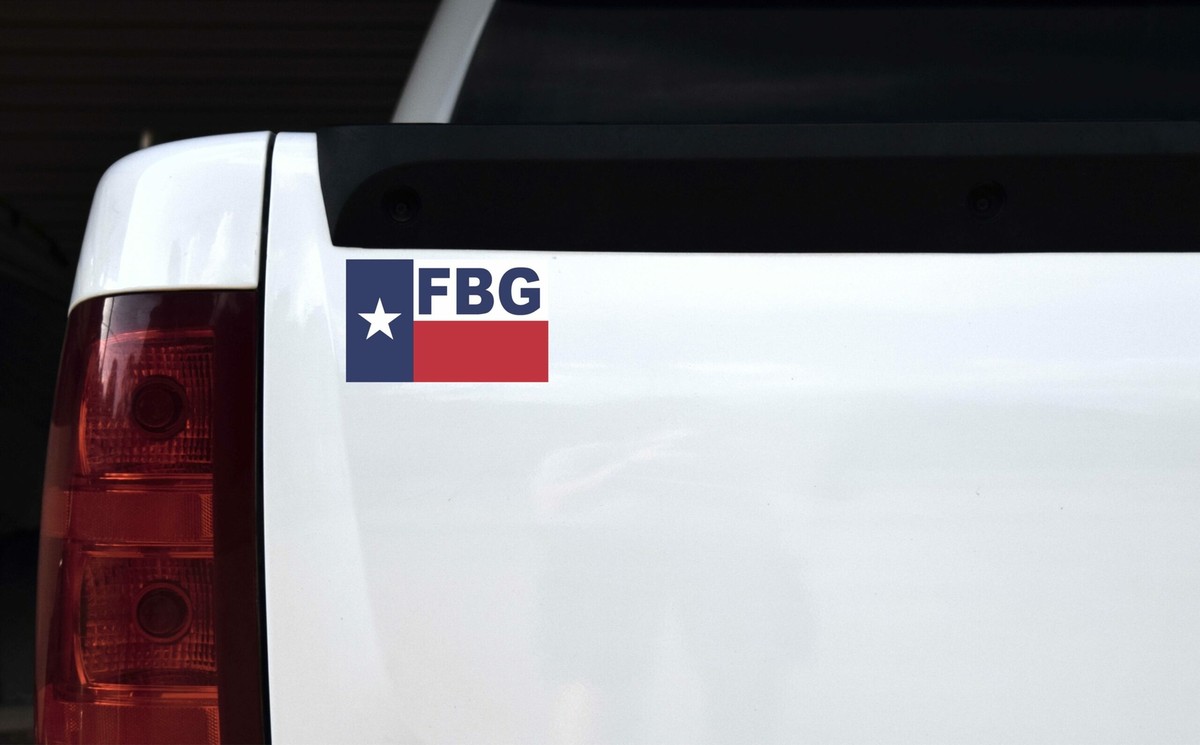 Don't Mess With Texas Car Magnet - 5x5 Inch Bumper Sticker, Refrigerator Or Toolbox Decal, UV Resistant