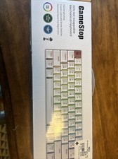 NEW Gamestop 60 Hot Swappable Mechanical Gaming Keyboard WHITE