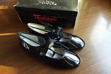 Women girl tap dancing shoes size 1.5 M,Theatricals Leather sole New