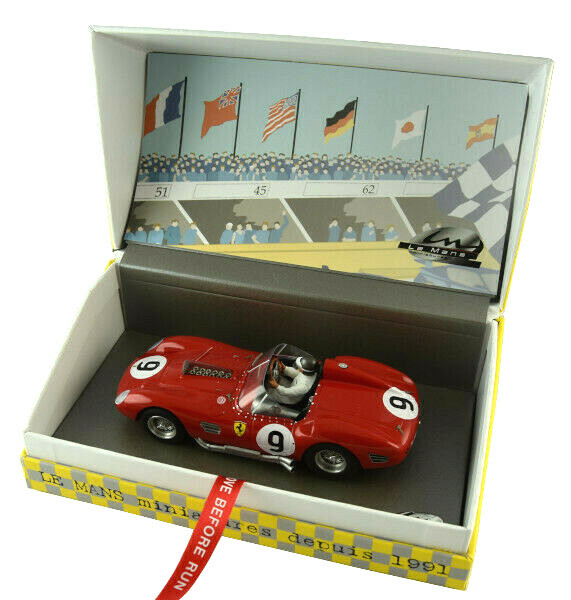 Миниатюры Ле-Мана Ferrari 250 TR5960 9 - 1960 Le Mans 132 Игровой автомобиль 1320919m 27890₽