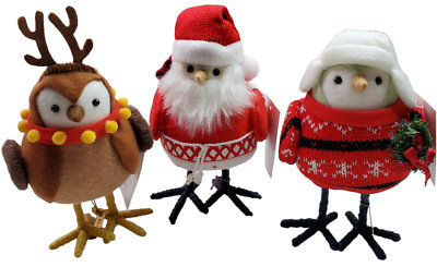Wondershop Christmas Featherly Friends Koselig Bells Fika Holiday Fabric Birds