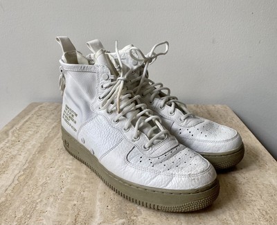 nike sf air force 1 mid ivory olive