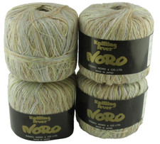 4 Knitting Fever Noro Yarn Japan MIHO Color 20 Viscose 40 G 400 M Each FREE SHIP