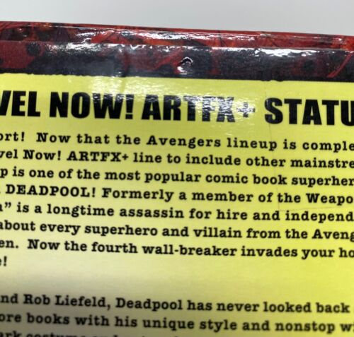 Marvel Now! X-Men DEADPOOL Kotobukiya ArtFX+ - Foto 9 di 12
