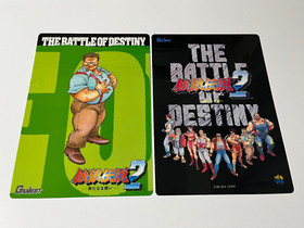 Gamest Garou Densetsu 2 SNK Neo Geo Shitajiki Pencil Board Set Japan