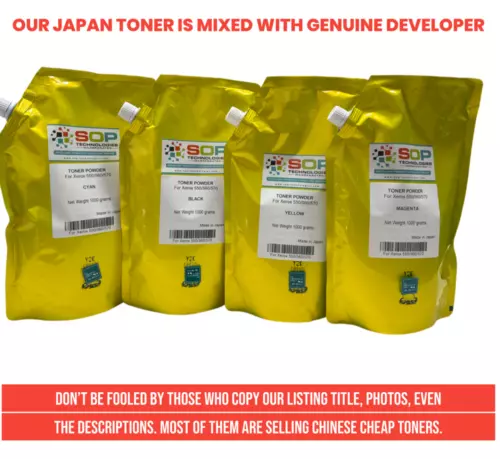 4KG Japan Replacement Toner For Xerox Color 550/560/570  Refill+Chip 1KG/bag