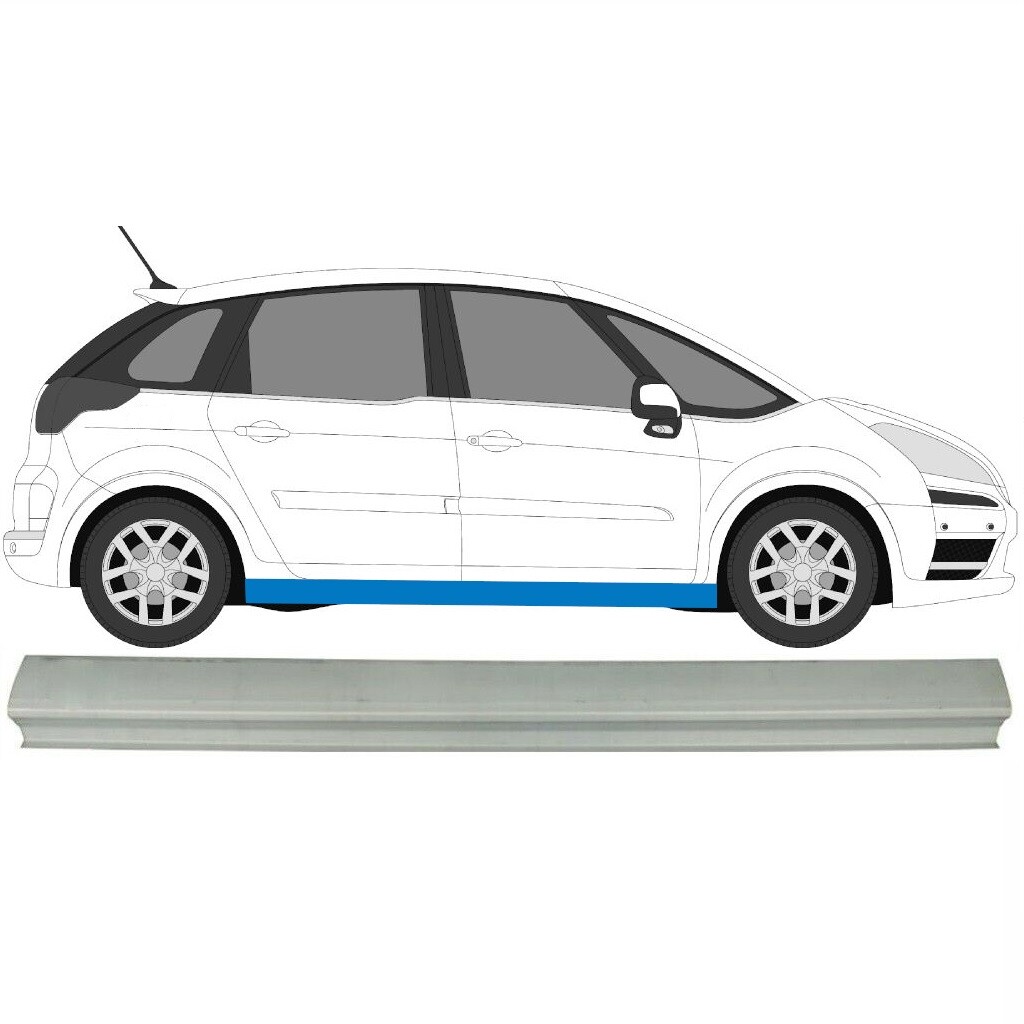 CITROEN C4 PICASSO 2006-2013 SILL REPAIR PANEL ROCKER PANEL / RIGHT RH