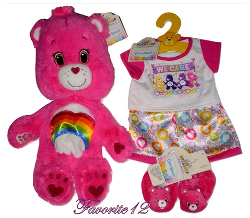 Build a Bear Cheer Care Bears Rainbow 