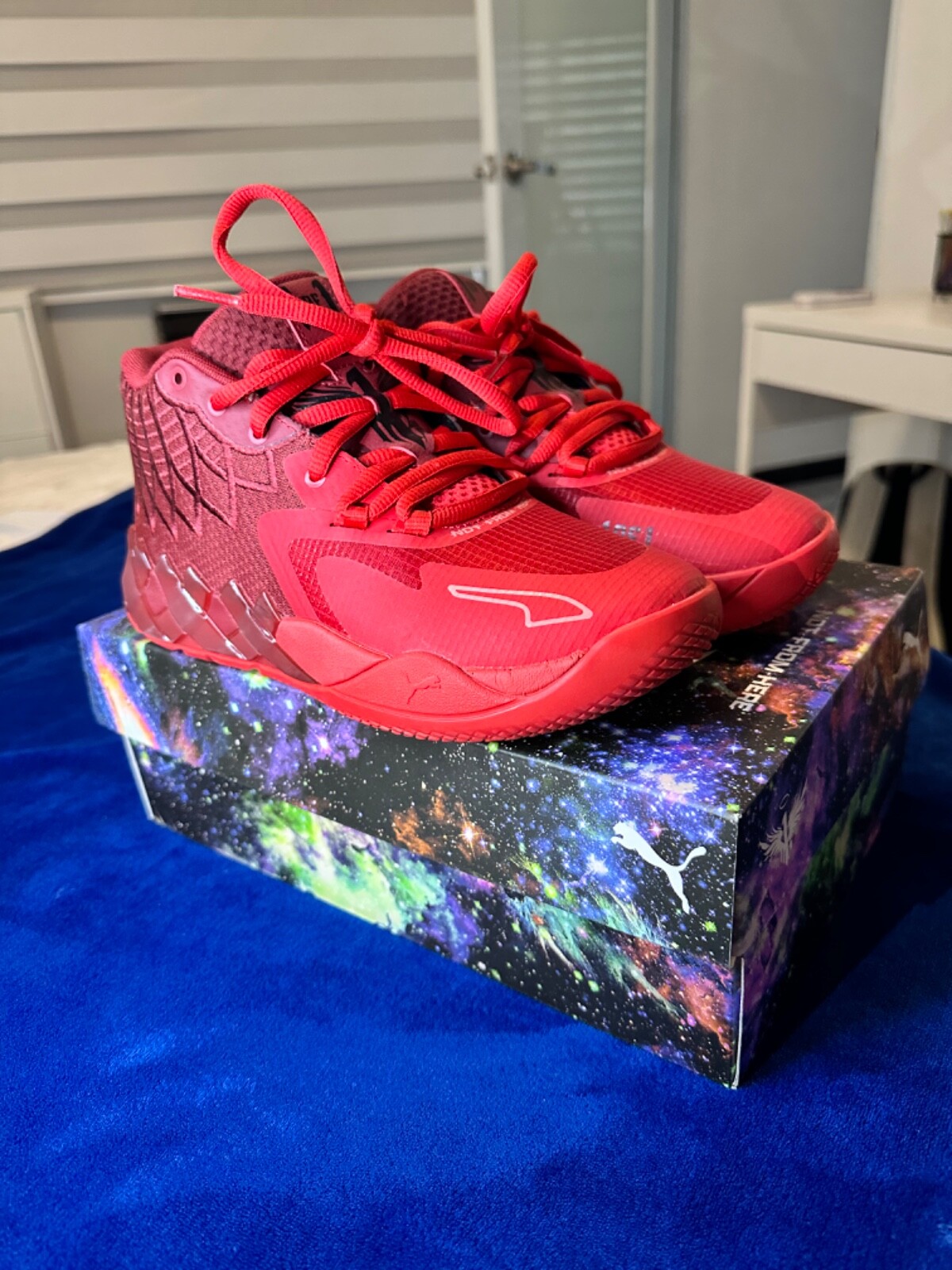 Size 6- PUMA MB.01 Team Colors - Intense Red