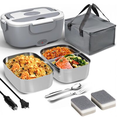Electric Lunch Box Food Heater For Work 12v/24v/110220v Food Warmer For Car Truc