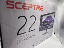 Sceptre E225W-19203RS 22" LED LCD Monitor VGA, HDMI 1920 x 1080 75Hz