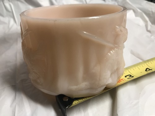 Vintage Akro Aggregate Dish Bowl Pinkish - Picture 7 of 8