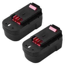 1~2Pack 18V for Black and Decker HPB18 18 Volt 4.8Ah Battery HPB18-OPE 244760-00