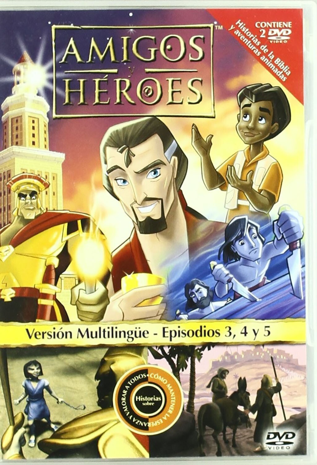 Amigos y Heroes Episodios 3, 4 y 5  [DVD]