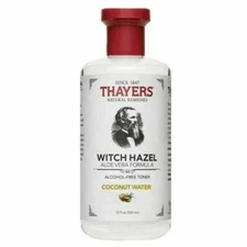 Thayers Witch Hazel W Aloe Vera Toner Alcohol Coconut Water - 12oz