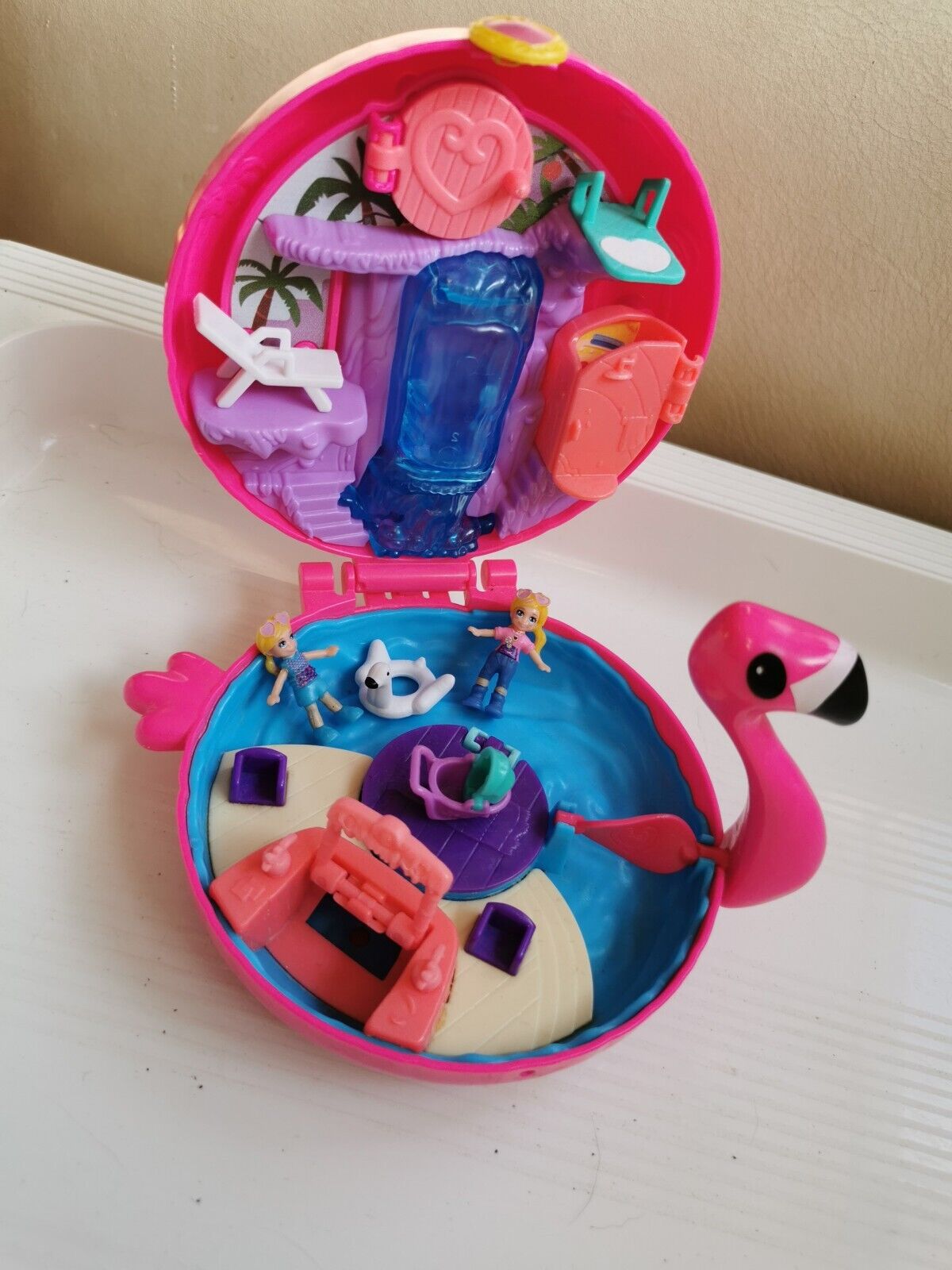 Freneszas flamingo de Polly Pocket