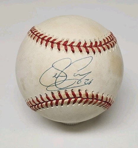 Sean Casey Signed Autographed Official National League Baseball REDS
